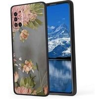 Kompatibilan je sa Samsung Galaxy A 4G futrolom telefona, cvijeće-stand-cover-za kućište za silikon za kućište za TEEN Girl Boy Case za Samsung Galaxy A 4G