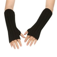 Heiheiup žene modni pleteni plišani twist otporni na toplo zadebljane prstene rukavice rukavice rukavice