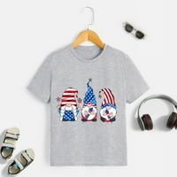 Dječaci Djevojke majice Neovisnosti Dan Djeca Vrhunska nezavisnost 3D print majica Ležerne odjeće 4.