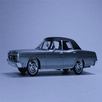 Ford Galaxie Siva Metalik u 1: skala od strane Goldvarg kolekcije