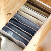Ruhuadgb traperice za skladištenje Bo delikatno razdvajanje odjeće Jeans Skladištenje Bo Tidy-održavanje odlično za spavaću sobu