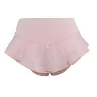 Eczipvz gamaše za žene fokusiranje trčanja za žene, kratke hlače sa oblogom s oblogom za vježbanje ružičastih kratkih hlača ružičaste, 4xl