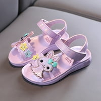 Aaiymet Dečice Soft Princess Cipele Kućice i petlje Djevojke Ljetne cipele Zeko mališane Baby Cipes