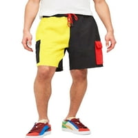 Rejlun muns sport mini pantalone Boja bloka plaža kratke hlače Elastična struka Classic Fit Summer Kratki