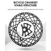 Crankset za bicikle integrirana jednostruka Crankset Crank, 53t crna