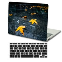 Kaishek Hard Case Cover Compatibible Najnoviji MacBook Pro S - A2251 i A2251 i A2151 i A1989 i A1706 i A + Crna tipkovnica, biljke 0231