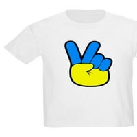 Cafepress - ukrajinska zastava Mirovni potpis Ukrajina Native H majica - Light majica Kids XS-XL