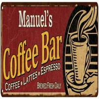 Manuel's kafe bar crveni znak kuhinjski poklon 206180006315