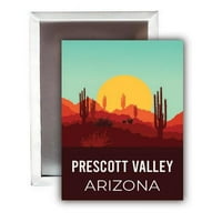 Prescott Valley Arizona Frižider Magnet Desert Design