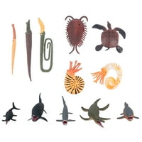 Postavite praistorijske morske modele za životinje imitirane igračke za životinje
