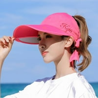 Teretana hatrun poput djevojke šešir elastične kape široko sunce znoje golf ženski sunce vizir prozračni