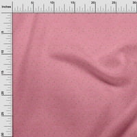 Onuone viskoznog dresa srednje ružičaste tkanine točka i zvjezdani opseg priključaka Ispiši šivanje