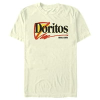 Muški Doritos 90s Logo Grafički tee Bež mali