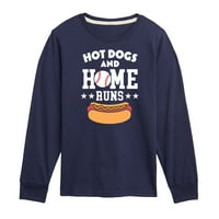 Instant poruka - Hot Dogs i Home Trze - Dječji dugi rukav Tee