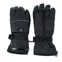 Zimske rukavice, ženske patchwork punjive rukavice za grijanje sa pet prsta sportske skijaške jahanje