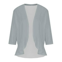 Ženska Cardigan Cardigan Cleany Trendy Soft rukava Kimono plaža Poklopac lagane ljetne havajske košulje