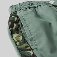 Muške atletske kratke hlače Udobne pamučne kratke hlače Elastični struk trčanja s džepovima Wyongtao