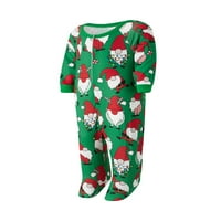 Canis Porodica koja odgovara Kids mama tata božićne pidžame PJS setovi Xmas Spaetwear Noćna odjeća