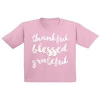 Majica Newkward Styles zahvalnosti Zahvalna blagoslovljena zahvalna majica za bebe
