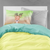 Carolines blaga bb7435pillowcase jelena akvarel tkanina standardna jastučna jastučnica, standard, višebojni