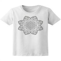 Lijepa cvijeta mandala umjetnička majica - MIMage by shutterstock, ženska srednja sredstva