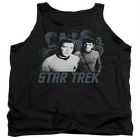 Star Trek Sljedeća generacija TV serija KIRK Spock i kompanija za odrasle tenk top košulja