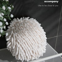 Ručni brisač zazor meko ručni ručnik slatka suha plišana posuđa lepi ručnik za kuhinju u kancelariji za kupatilo bijelo