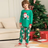 Porodica Bullpiano Božićne pidžame Podesite porodičnu pidžamu za porodičnu božićnu PJ-ovu kupaću kućnu odjeću za odmor za obitelj