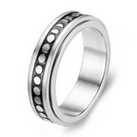 Spinner prsten od nehrđajućeg čelika za žene muškarci