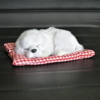 Gwong Slatka simulacija spavanja štene pse lutka igračka sa zvučnim poklonom dečijeg igračaka