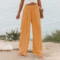 Clearsance Teretne hlače Žene Modni labavi Ležerne prilike sa čvrstim visokim strukom