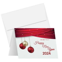 Srećne novogodišnje kartice i koverte