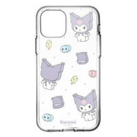 iPhone Case Sanrio Cute Clear Soft Jelly Cover - Block Kuromi