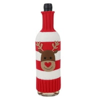 Xinhuadsh božićne boce za boce za vino za višekratnu upotrebu santa santa claus boca za Xmas Nove Godišnje