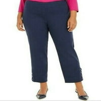 Ženska kolekcija plus veličine pantalone za gležnjače za gležnjeve plave veličine 20W