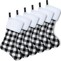 Božićne čarape Big Božićne čarape - Porodične Xmas Čarape - Viseći Xmas Čarape Božićni ukrasi - ha