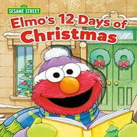 Unaprijed posjetnički Elmos dani božićne susame Street Board Book Sarah Albee