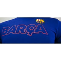 Icon Sportska muška FC Barcelona UEFA prvaka Fudbalska liga Ocrta Barca Logo Majica kratkih rukava