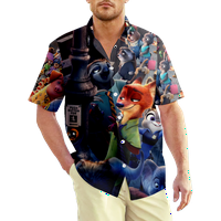 Zootopia Nick i finnick majice za muškarce, Zootopia ljetne plaže Havajski majice