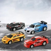 Multicolor Coke može mini RC radio daljinski upravljač Micro Racing Car Hobi Hobi igrački poklon
