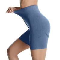 Hlače Kontrolirajte visoke trbuške tajice Ženske hlače Trenirajte joga struk Solid Yoga Hlače Kožne joge hlače Yoga hlače za ženske duljine pamuk