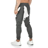 SHPWFBE Cargo hlače za muškarce Dukseri za muškarce Slim Streetwear Muške pantalone Duks Ležerne prilike