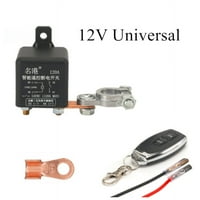 Yassdwbn Universal Wireless RC 12V Auto baterijski prekidač za isključivanje izolatora