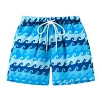 Zuwimk Baby Boy Swim trunks, dječački dečaci kupaći kostim crtani print Stripes kupaći kostimi TODDLER