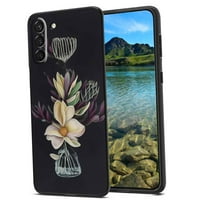 Pastel-magnolija - telefon, deginirani za Samsung Galaxy S Fe Case Muškarci Žene, Fleksibilni silikonski