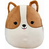 Squishmallows Službeni Kellytoy Regina The Corgi Rainbow repna pasa Squishy Soft plišana igračka životinja