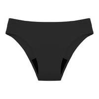 Kupaći kostimi Menstrualne nepropusne bikinije donje upijajuće hlače High Black XS