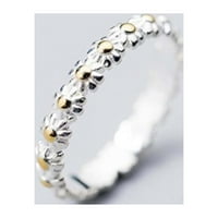 Dengmore prsten modne žene daisy prsten cvijet Dainty slatka angažman vjenčanje nakit poklon
