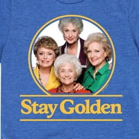 Zlatne djevojke - Stay Golden Group - Grafička majica mališana i mladih kratkih rukava