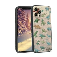 Kompatibilan sa iPhone Pro MA futrolom telefona, Dinosaurusi - Case Silikon zaštitni za teen Girl Boy
